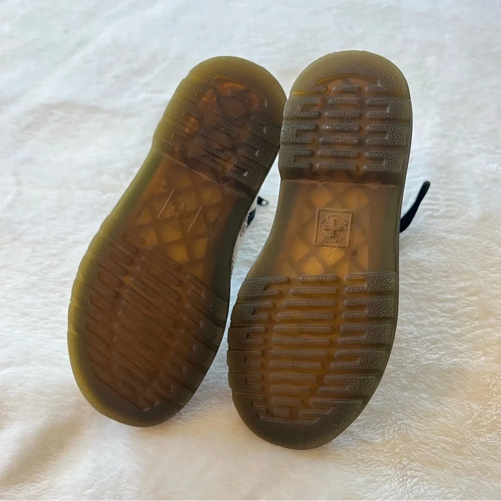 Dr. Martens 1460 8-Eye Boots in White - Picture 7 of 8